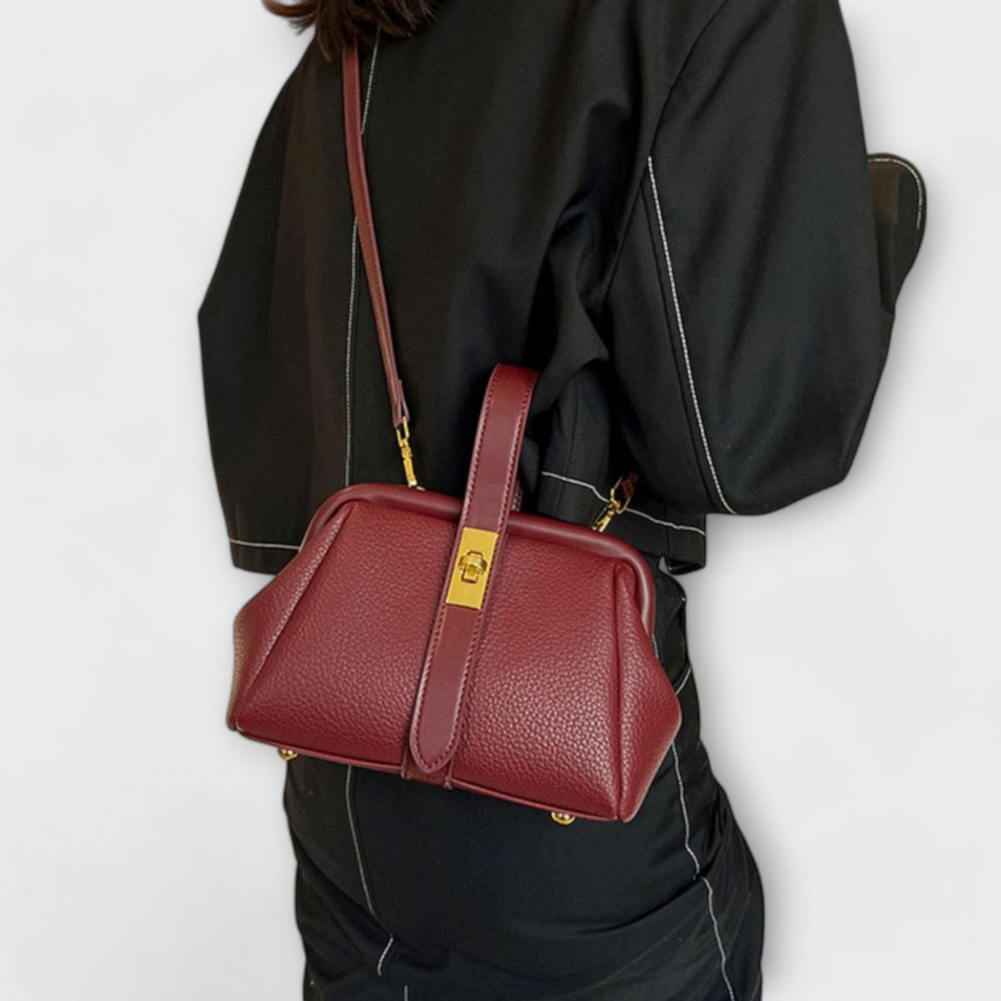 Borsa a Mano Aurellia Retro - Design Classico, Interno Spazioso, Uso Quotidiano