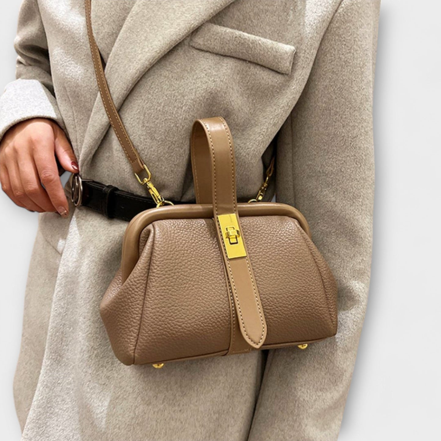 Borsa a Mano Aurellia Retro - Design Classico, Interno Spazioso, Uso Quotidiano