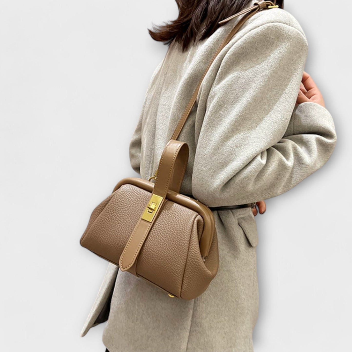 Borsa a Mano Aurellia Retro - Design Classico, Interno Spazioso, Uso Quotidiano