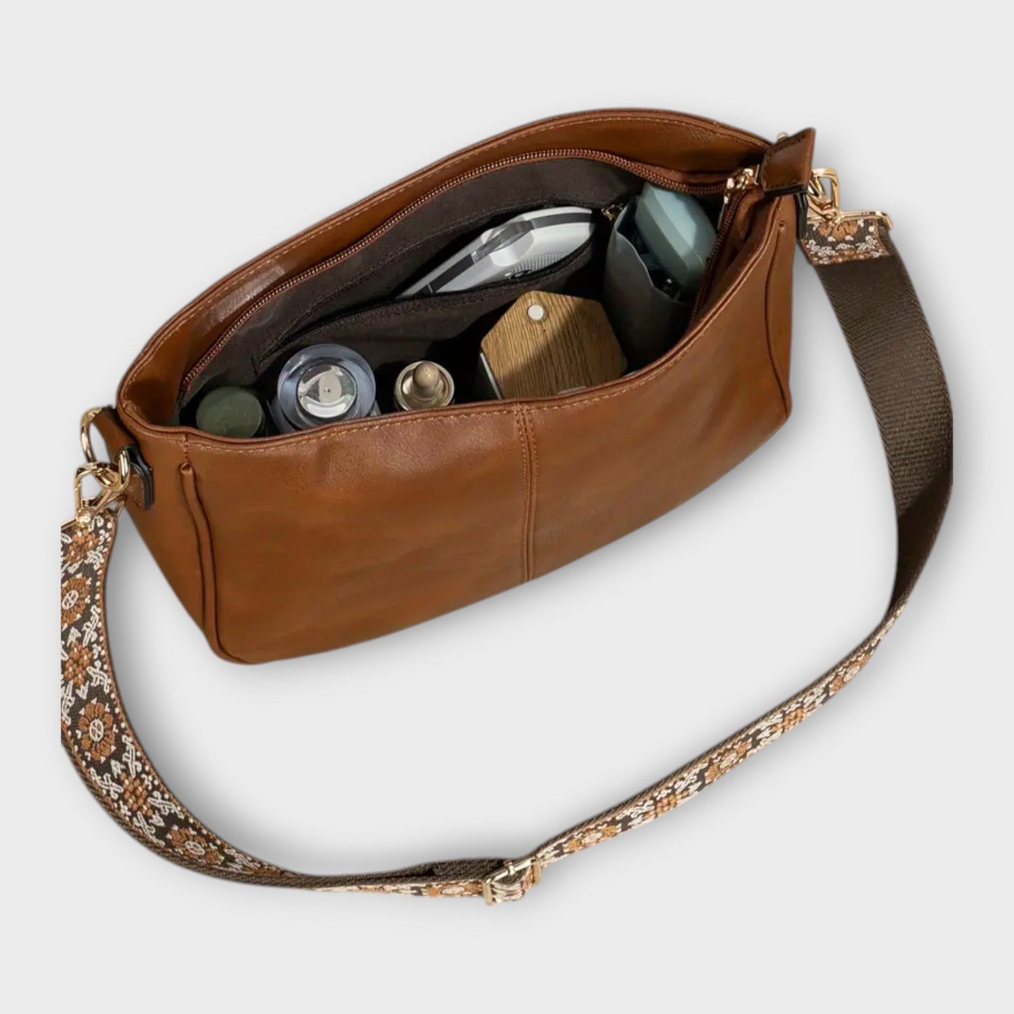 Borsa a Tracolla Aurellia Vegan - Elegante, Eco-Friendly, Cinghia Regolabile