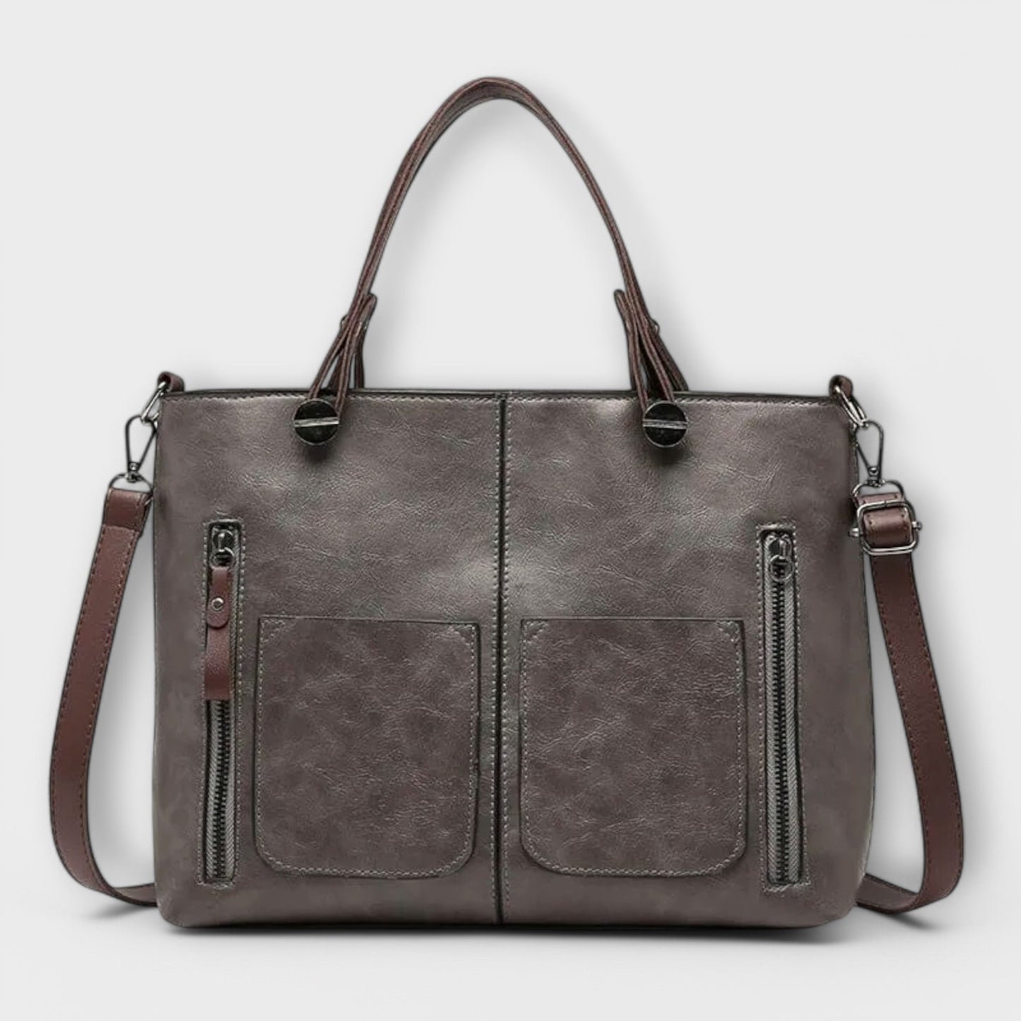 Aurellia - Borsa in Pelle Elegante e Spaziosa per Uso Quotidiano