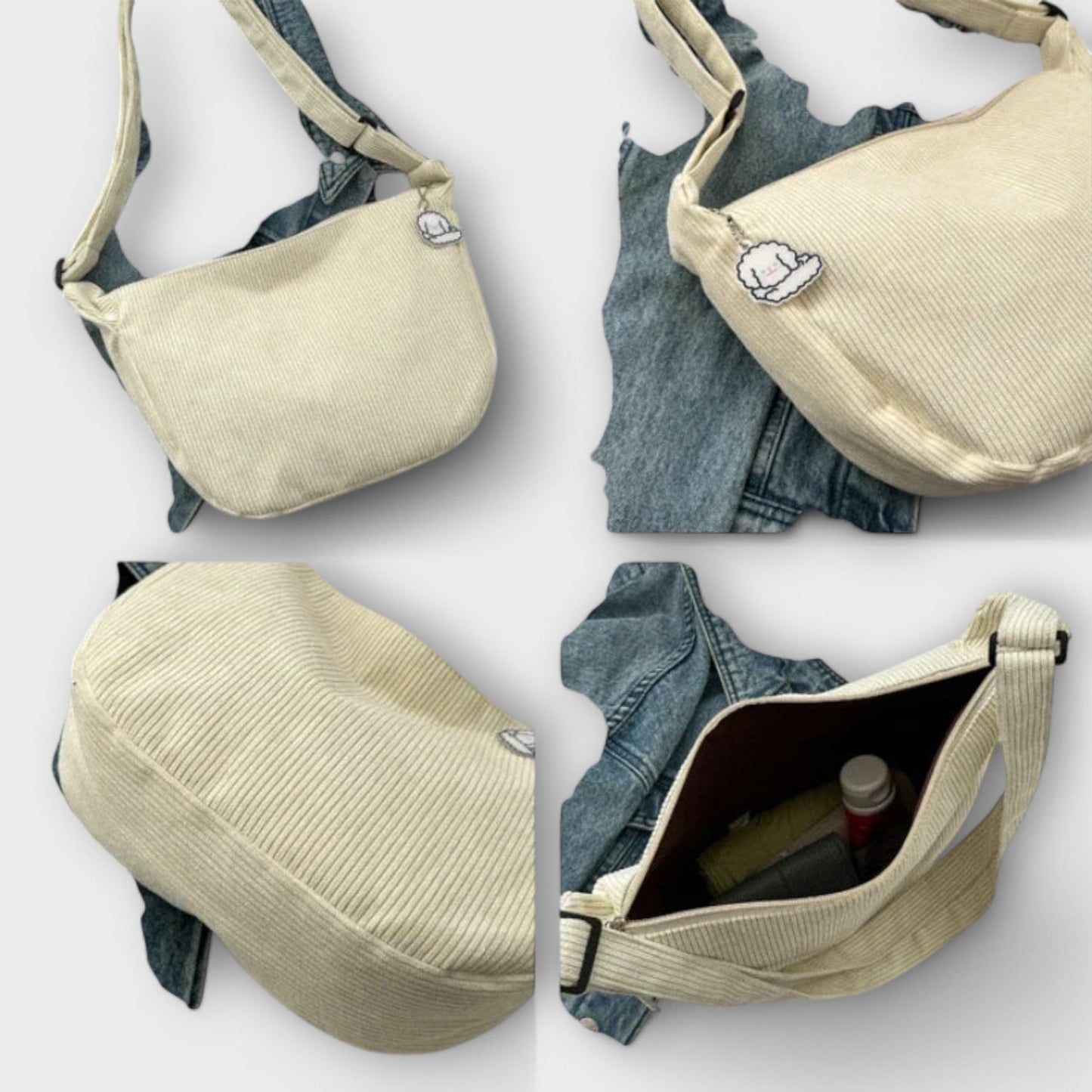 Borse a Tracolla in Cordura per Donna - Eleganti, Spaziose e Resistenti per l'Uso Quotidiano