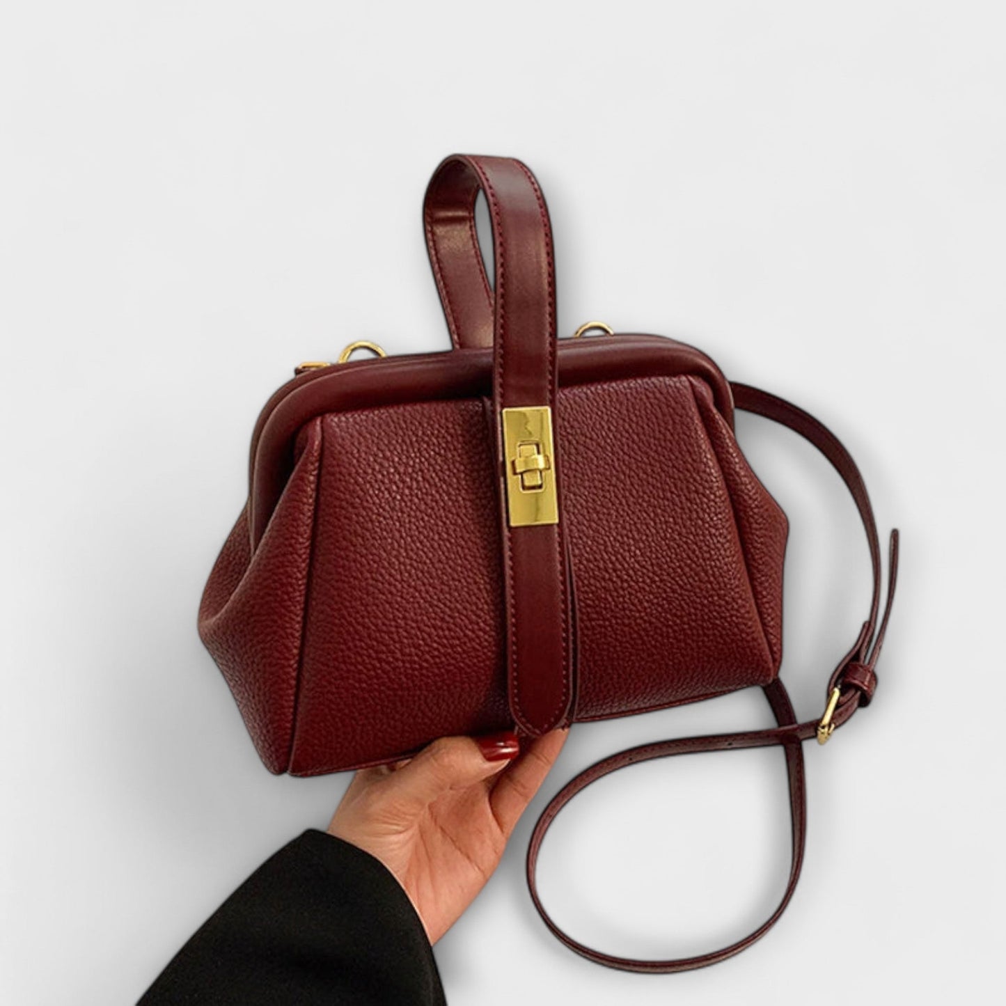Borsa a Mano Aurellia Retro - Design Classico, Interno Spazioso, Uso Quotidiano