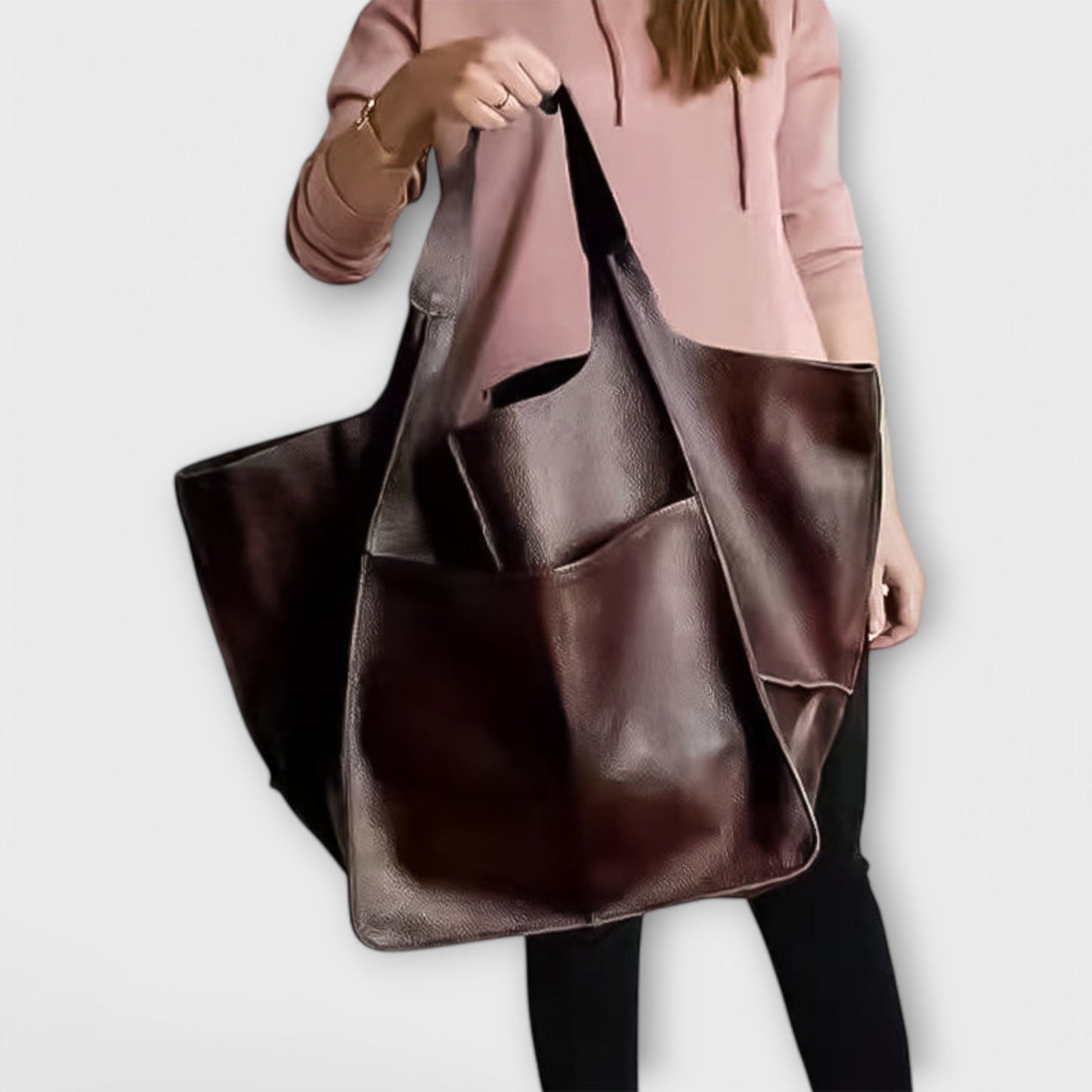 Borsa da Viaggio Oversize Aurellia, Pelle PU, Tote Versatile