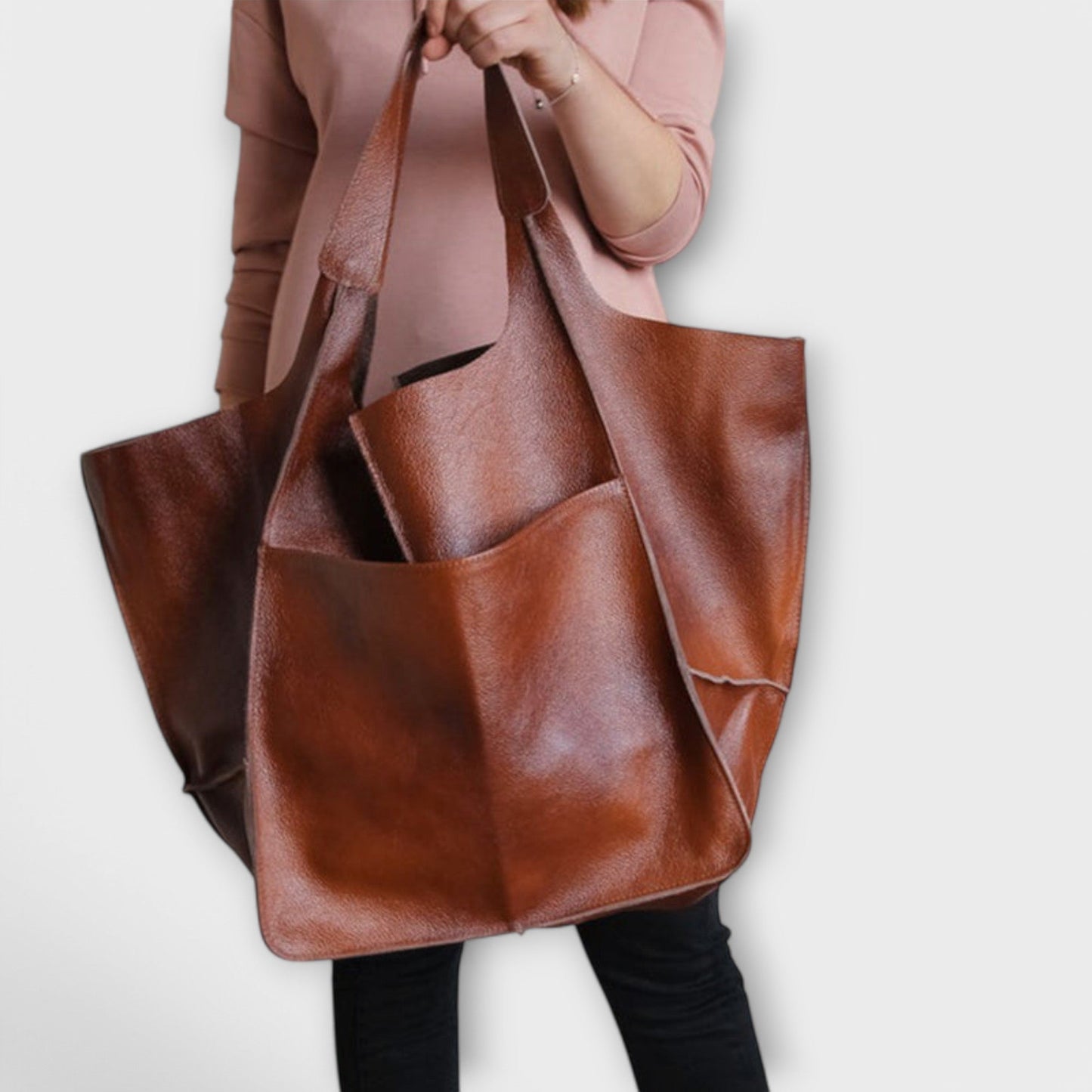Borsa da Viaggio Oversize Aurellia, Pelle PU, Tote Versatile