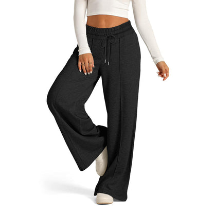 Pantaloni Casual a Colore Unito