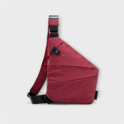 Aurellia - Borsa a Spalla Antifurto, Impermeabile, Leggera, per Viaggi ed Escursioni, Design Ergonomico e Spazioso