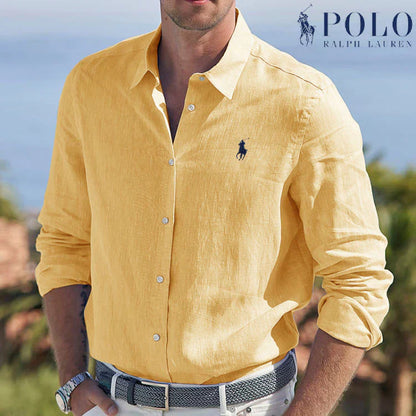 Camicia Fitted RL™ con Bottoni