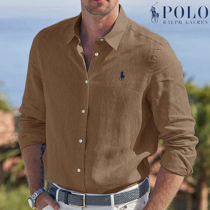 Camicia Fitted RL™ con Bottoni