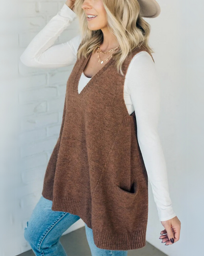 Elena - Gilet in Maglia