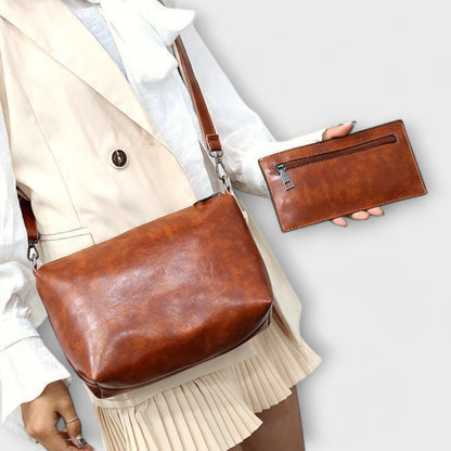 Aurellia - Set di 4 Eleganti Borse Vintage per Uso Quotidiano