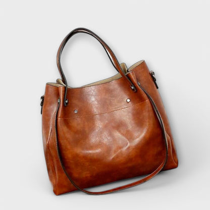 Aurellia - Set di 4 Eleganti Borse Vintage per Uso Quotidiano