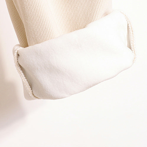 Pantaloni a Colore Unito Caldi