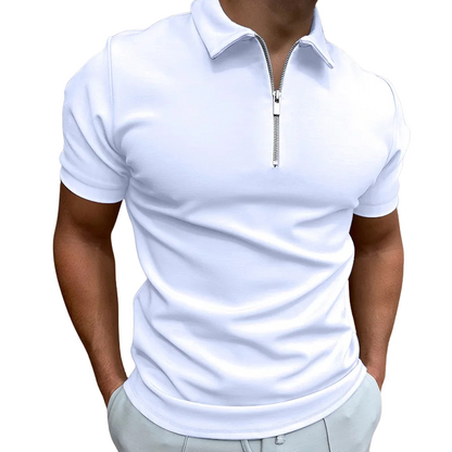Lucente™ | Polo con Mezzo Zip