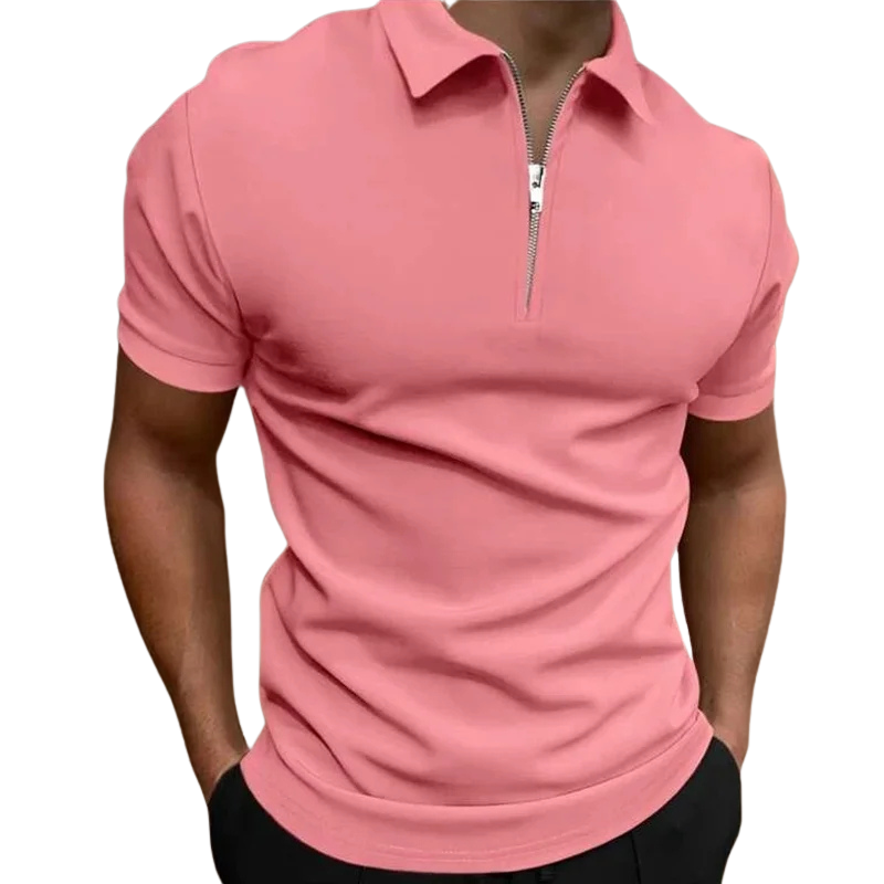 Lucente™ | Polo con Mezzo Zip