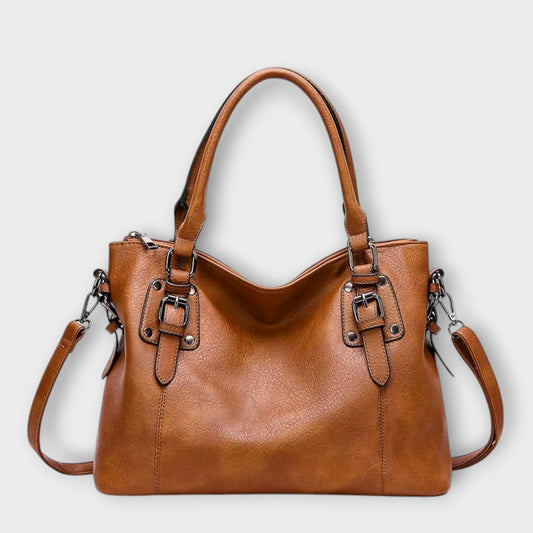 Borsa a Spalla Aurellia in Pelle Svizzera - Elegante e Resistente, Donna, Antigraffio, Antimacchia, Impermeabile, Cinghia Regolabile