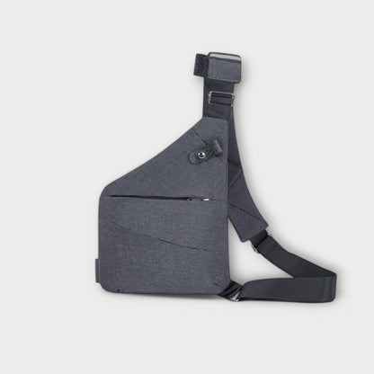 Aurellia - Borsa a Spalla Antifurto, Impermeabile, Leggera, per Viaggi ed Escursioni, Design Ergonomico e Spazioso