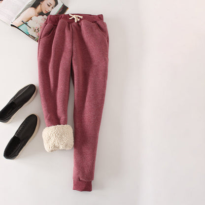 Pantaloni a Colore Unito
