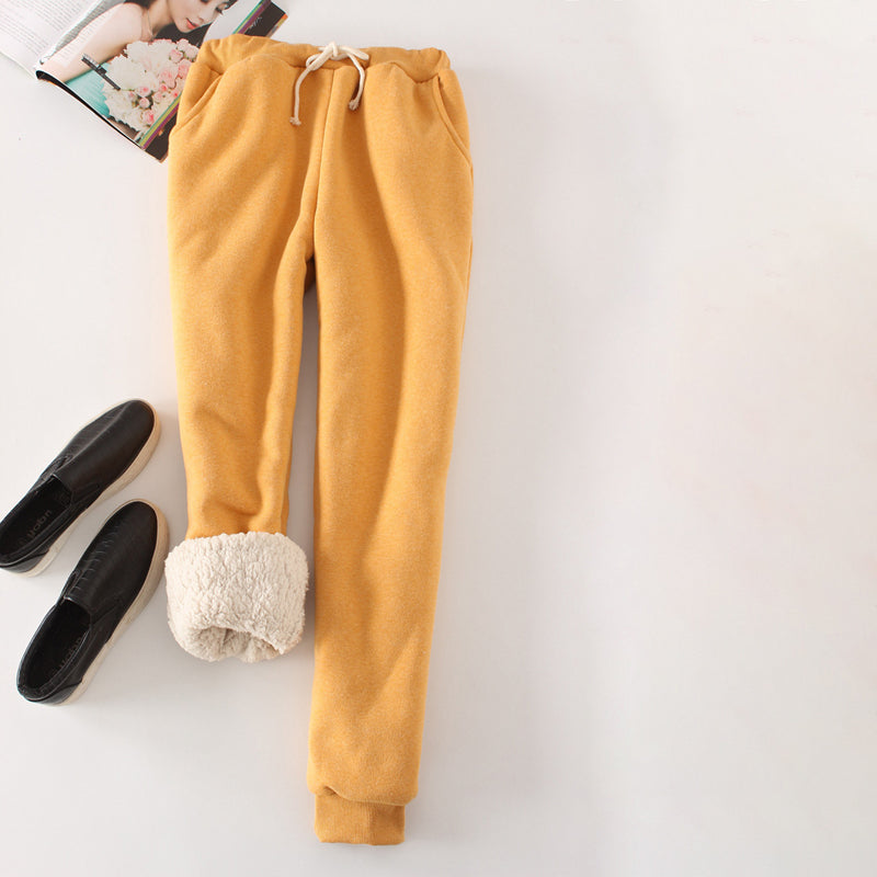 Pantaloni a Colore Unito