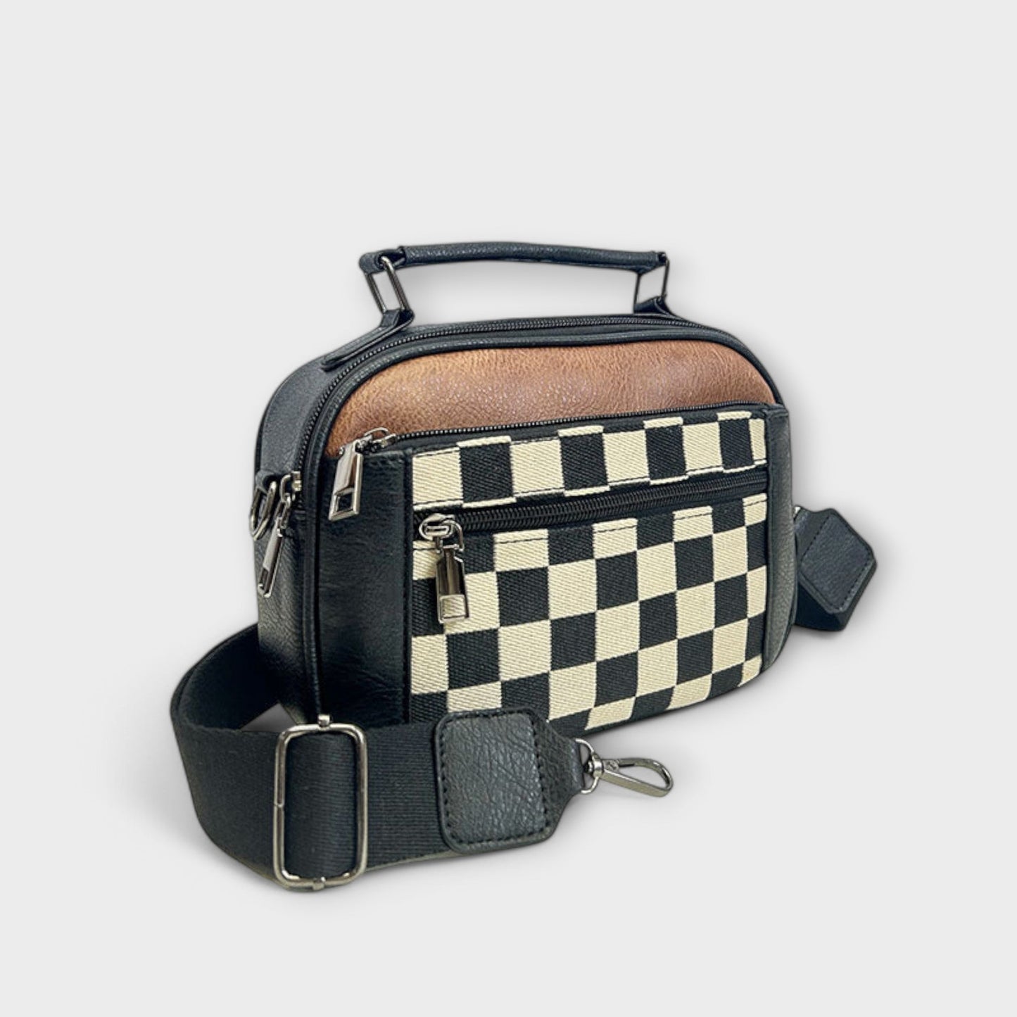 Borsa Quotidiana Aurellia ChessMate Durevole e Stilos - 16x22x7 cm