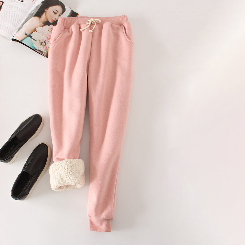 Pantaloni a Colore Unito