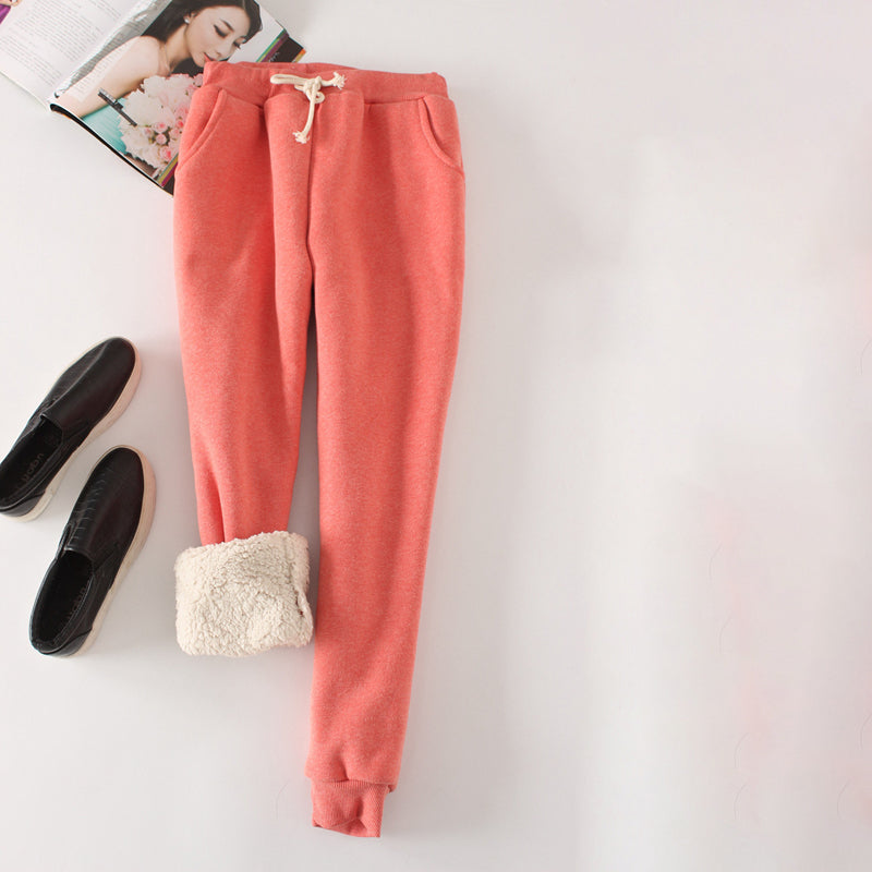 Pantaloni a Colore Unito