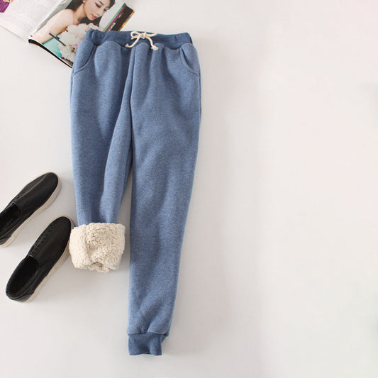 Pantaloni a Colore Unito
