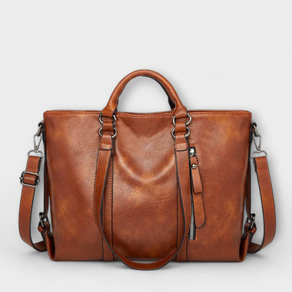 Borsa Grande in Pelle Aurellia - Elegante e Spaziosa per l'Uso Quotidiano
