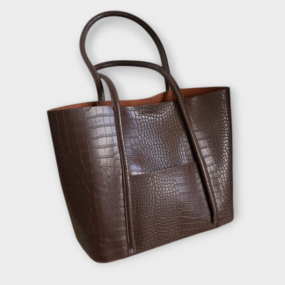 Borsa a Spalla Vintage RL in Ecopelle - Elegante e Funzionale per l'Uso Quotidiano