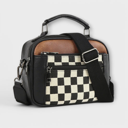 Borsa Quotidiana Aurellia ChessMate Durevole e Stilos - 16x22x7 cm