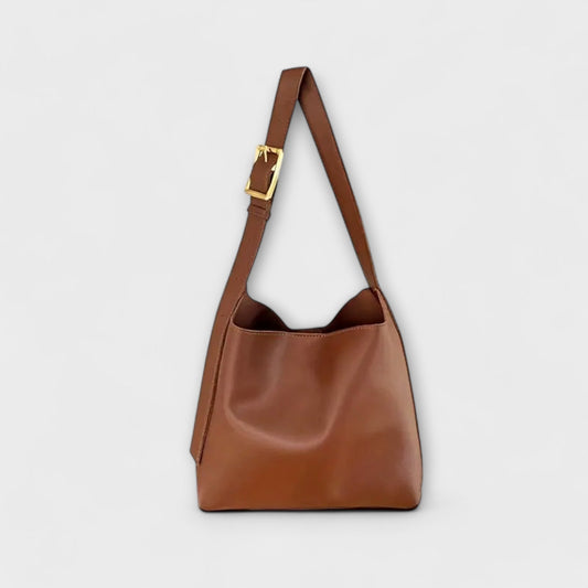 Aurellia - Elegante borsa a tracolla in PU con design versatile e spazio pratico per lavoro e tempo libero