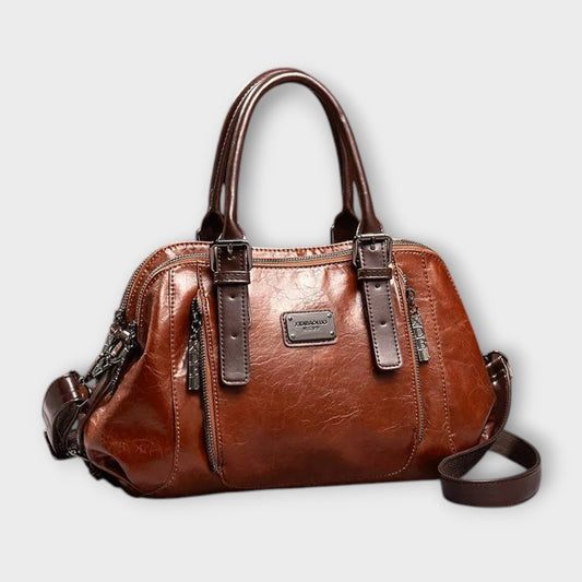 Borsa a Spalla Vintage Aurellia - Tracolla Regolabile, Chiusura Magnetica, Molti Colori