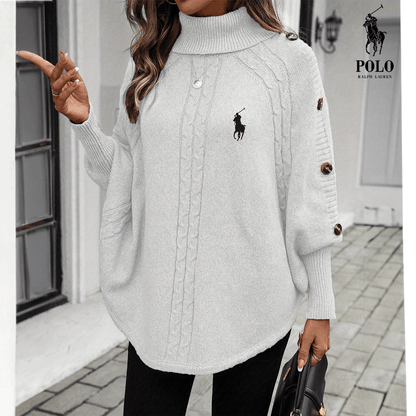 RL – Elegante Maglione Poncho