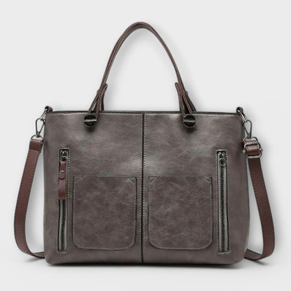 Aurellia - Borsa in Pelle Elegante e Spaziosa per Uso Quotidiano