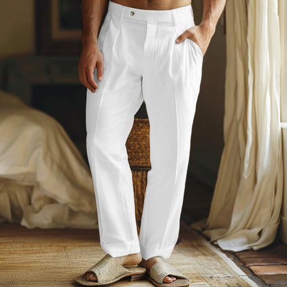 Pantaloni in Lino Broce